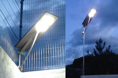 instalacion luminarias solares en cancun